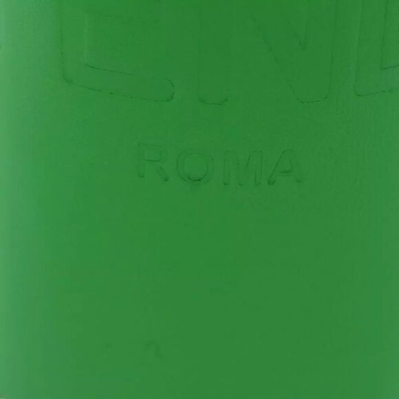FENDI Bottle Holder Water bottle Leather Green Auth - Picture 6 of 7